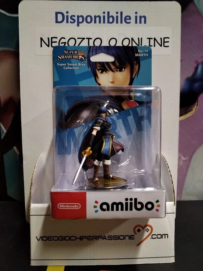 AMIIBO SUPER SMASH BROS - MARTH- N0.12