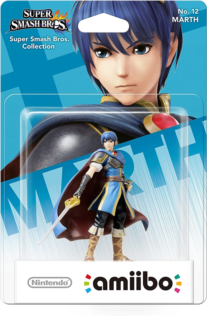 AMIIBO SUPER SMASH BROS - MARTH- N0.12