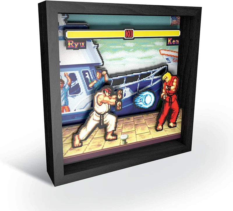 Pixel Frames Street Fighter - Boat Scene