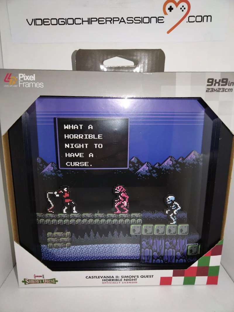 Pixel Frames: Castlevania 2 : SIMON'S QUEST HORRIBLE NIGHT