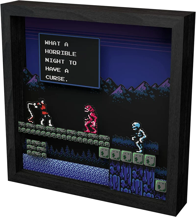 Pixel Frames: Castlevania 2 : SIMON'S QUEST HORRIBLE NIGHT