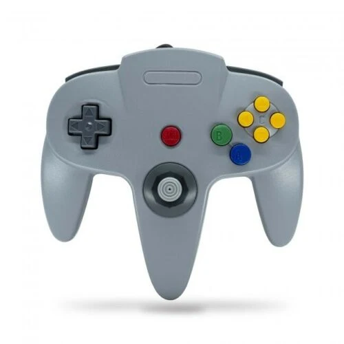 Controller, Gamepad di Gioco cablata per N64 Controller Grey