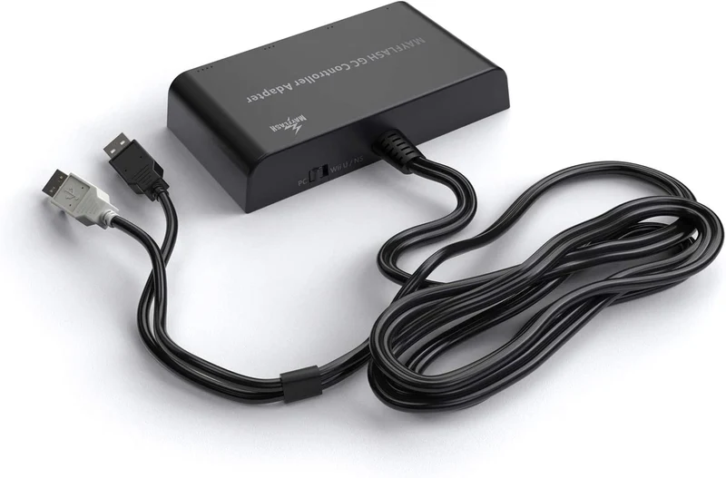 GAMECUBE CONTROLER ADAPTER FOR WII U/ PC / SWITCH