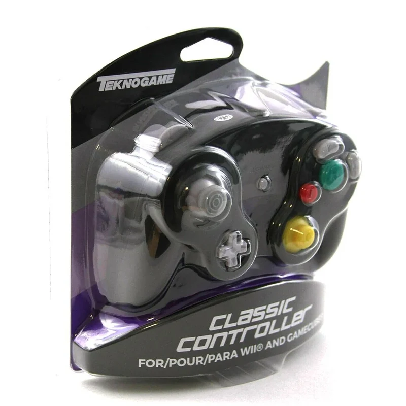 Teknogame -Gamecube -WII-Controller Black