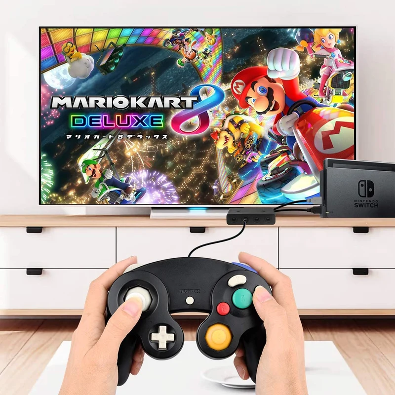 Teknogame -Gamecube -WII-Controller Black