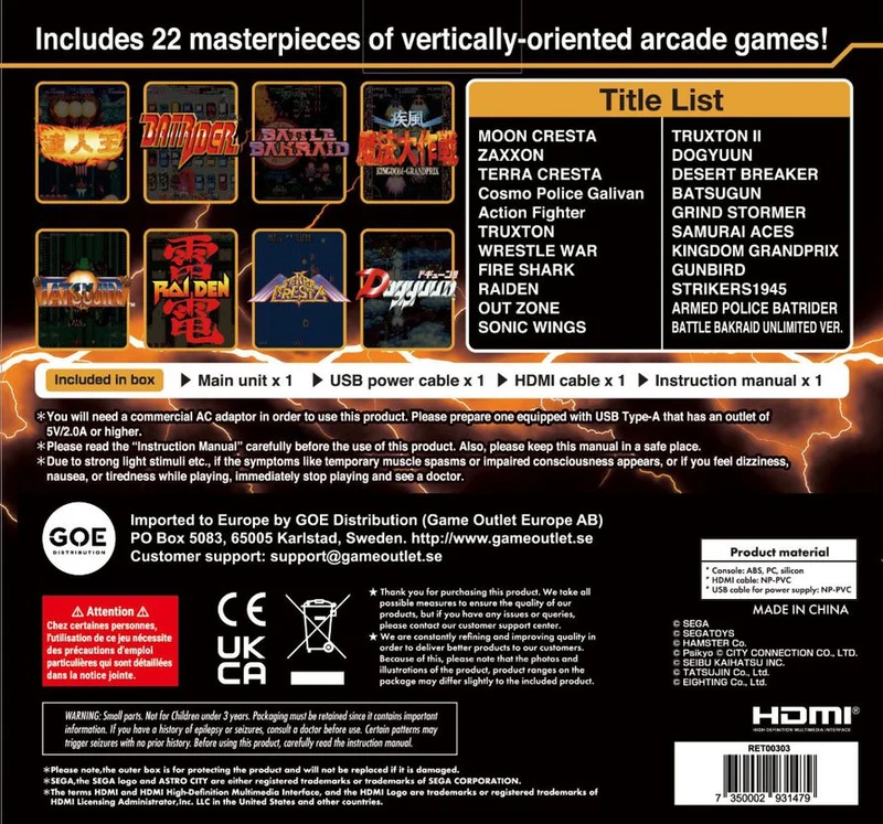 Astro City Mini V Mini Console SEGA