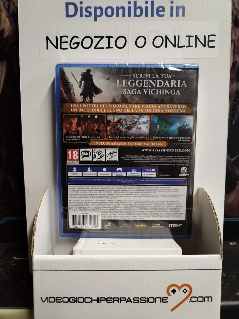 Assassin's Creed VALHALLA Ragnarok Edition PS4 (versione italiana)