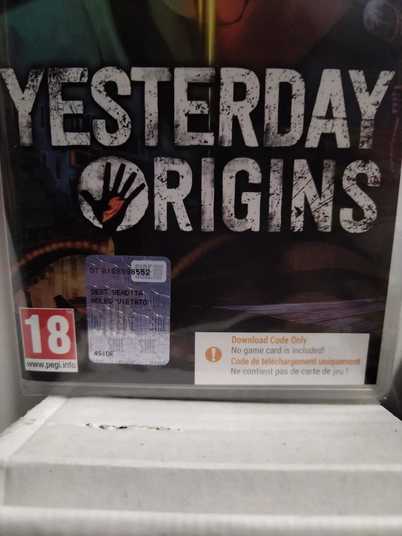 YESTERDAY ORIGINS NINTENDO SWITCH versione europea