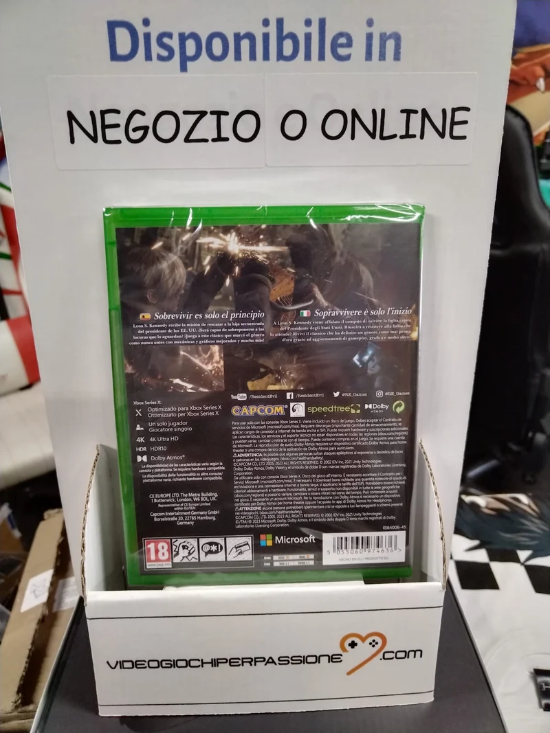 Resident Evil 4 Remake Xbox Serie X Edizione ITALIANA