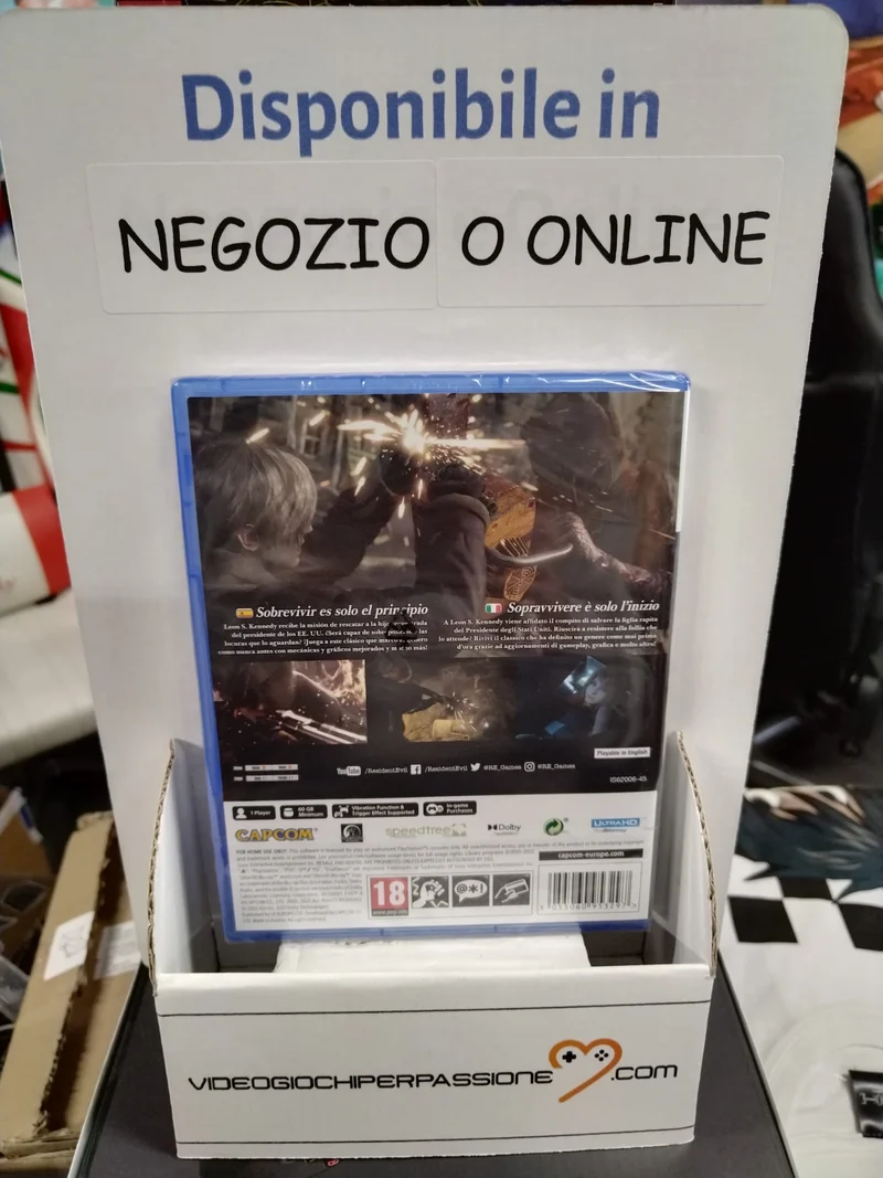 Resident Evil 4 Remake Playstation 5 Edizione ITALIANA