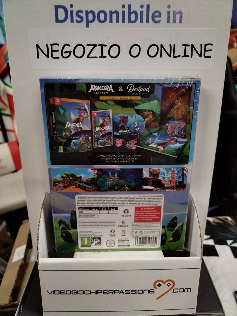 Ankora : Lost Days & Deiland: Pocket Planet Collector's Edition Nintendo Switch Edizione Europea