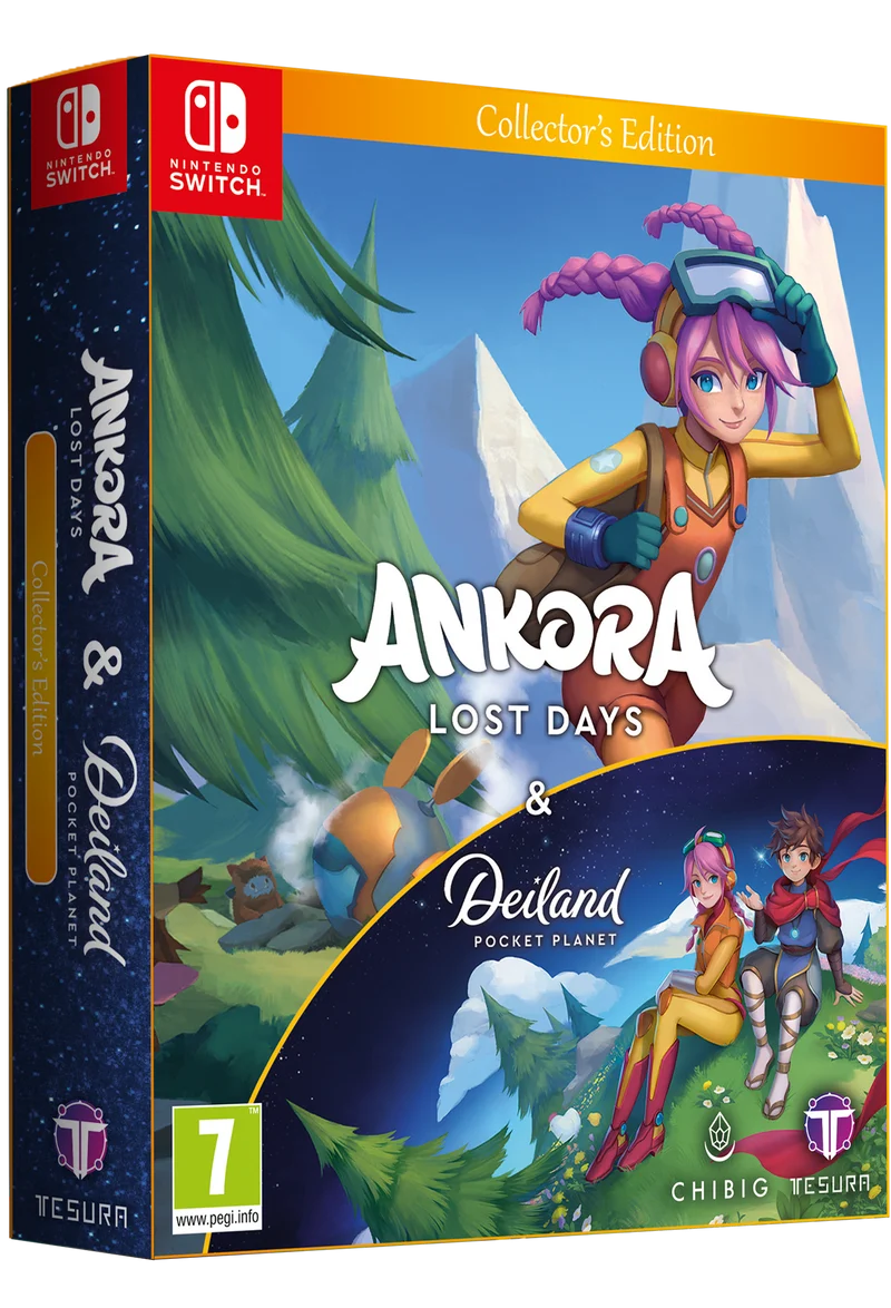 Ankora : Lost Days & Deiland: Pocket Planet Collector's Edition Nintendo Switch Edizione Europea