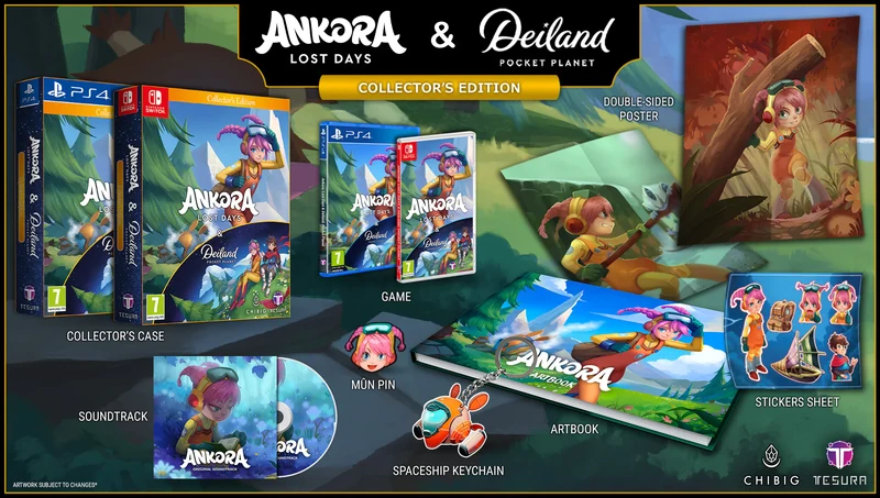 Ankora : Lost Days & Deiland: Pocket Planet Collector's Edition Nintendo Switch Edizione Europea