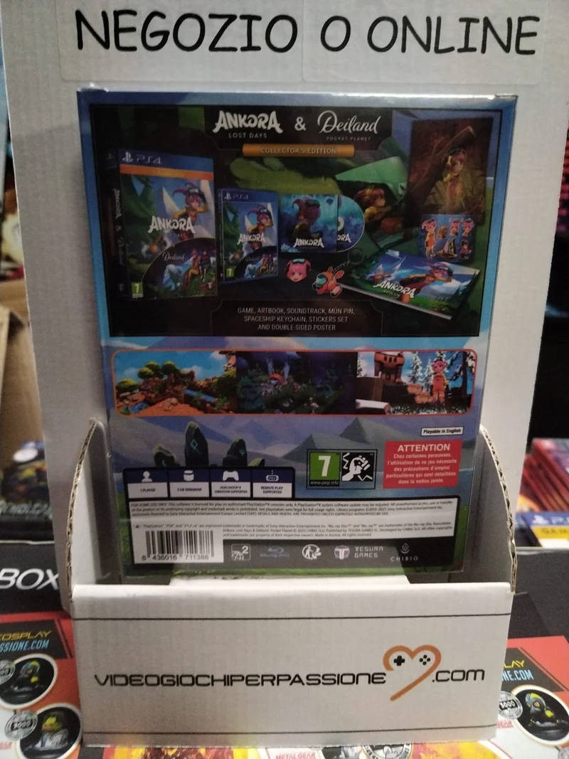 Ankora : Lost Days & Deiland: Pocket Planet Collector's Edition Playstation 4 Edizione Europea