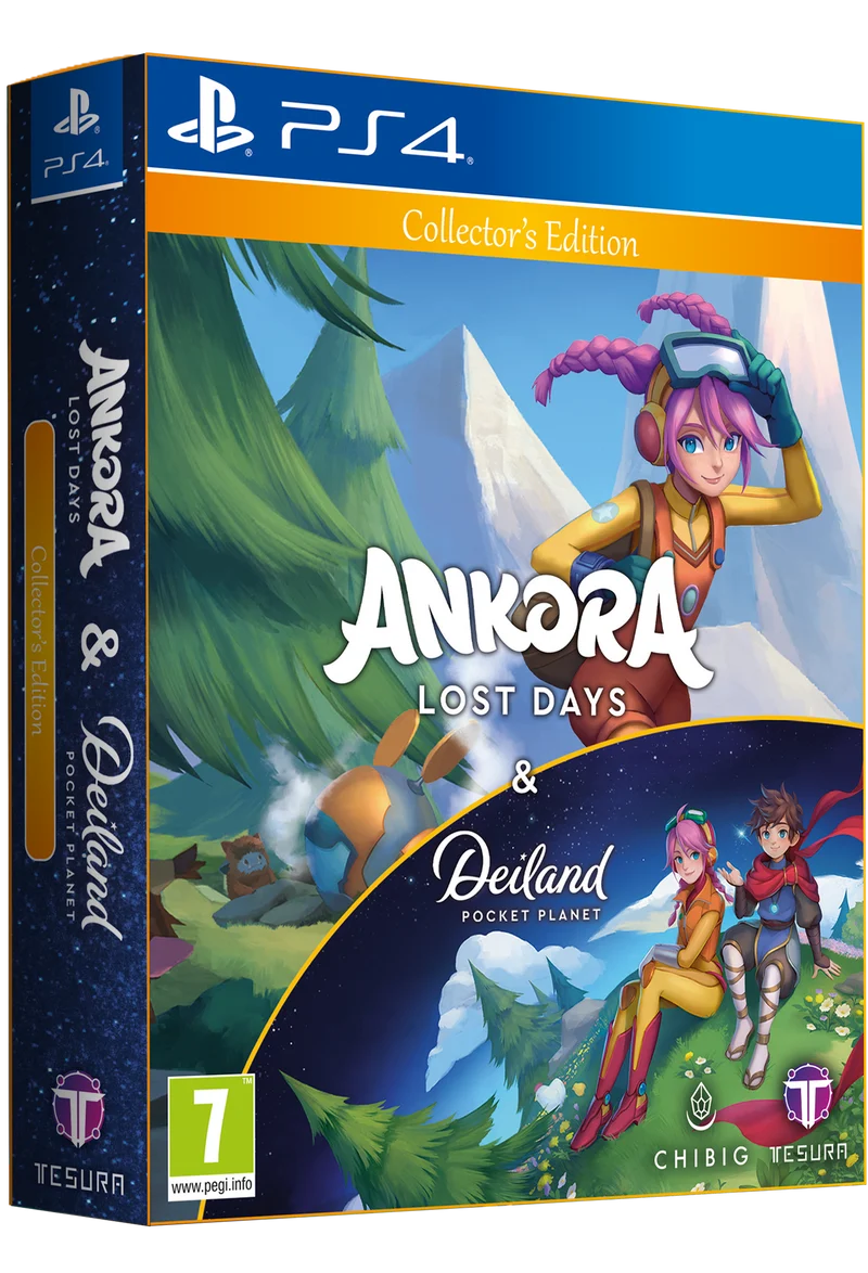 Ankora : Lost Days & Deiland: Pocket Planet Collector's Edition Playstation 4 Edizione Europea
