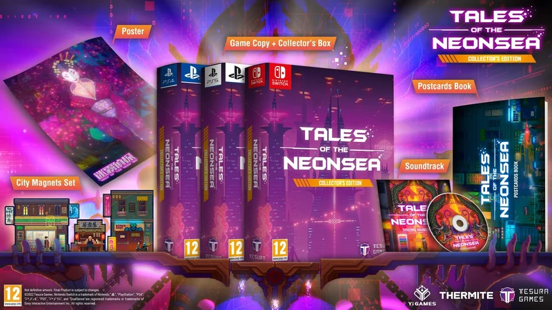 Tales Of the Neon Sea Collector's Edition Playstation 5 Edizione Europea
