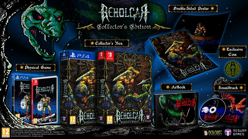 Beholgar Collector Edition Nintendo Switch Edizione Europea
