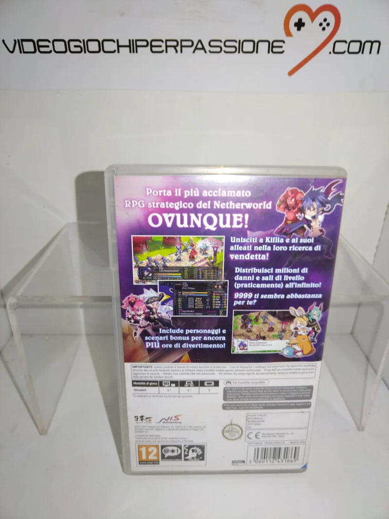 Disgaea 5 Complete - Nintendo Switch VERSIONE ITALIANA