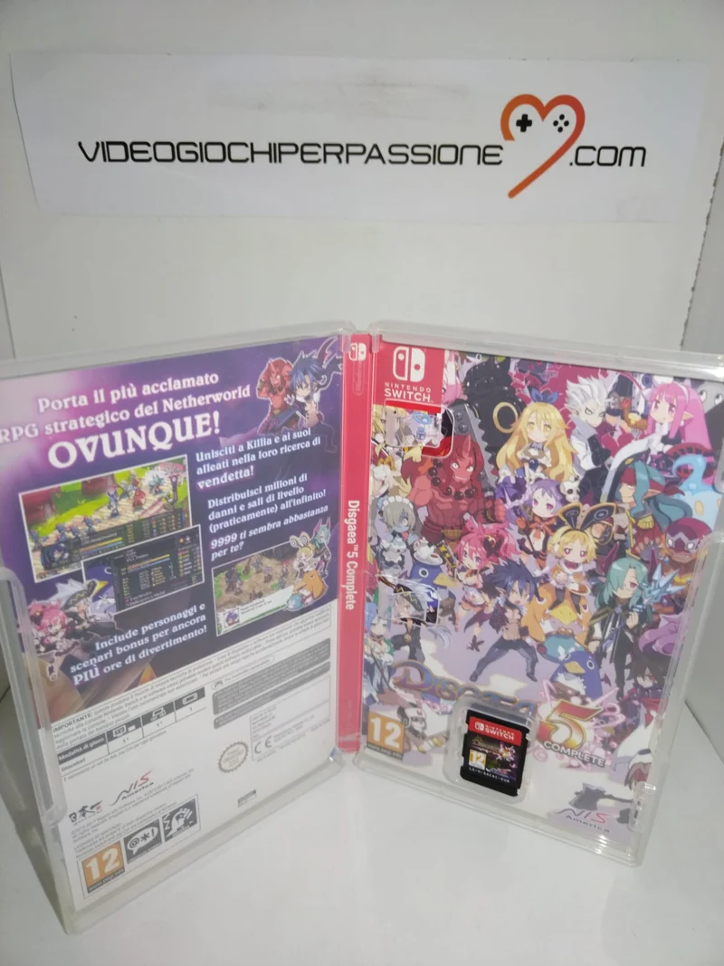 Disgaea 5 Complete - Nintendo Switch VERSIONE ITALIANA