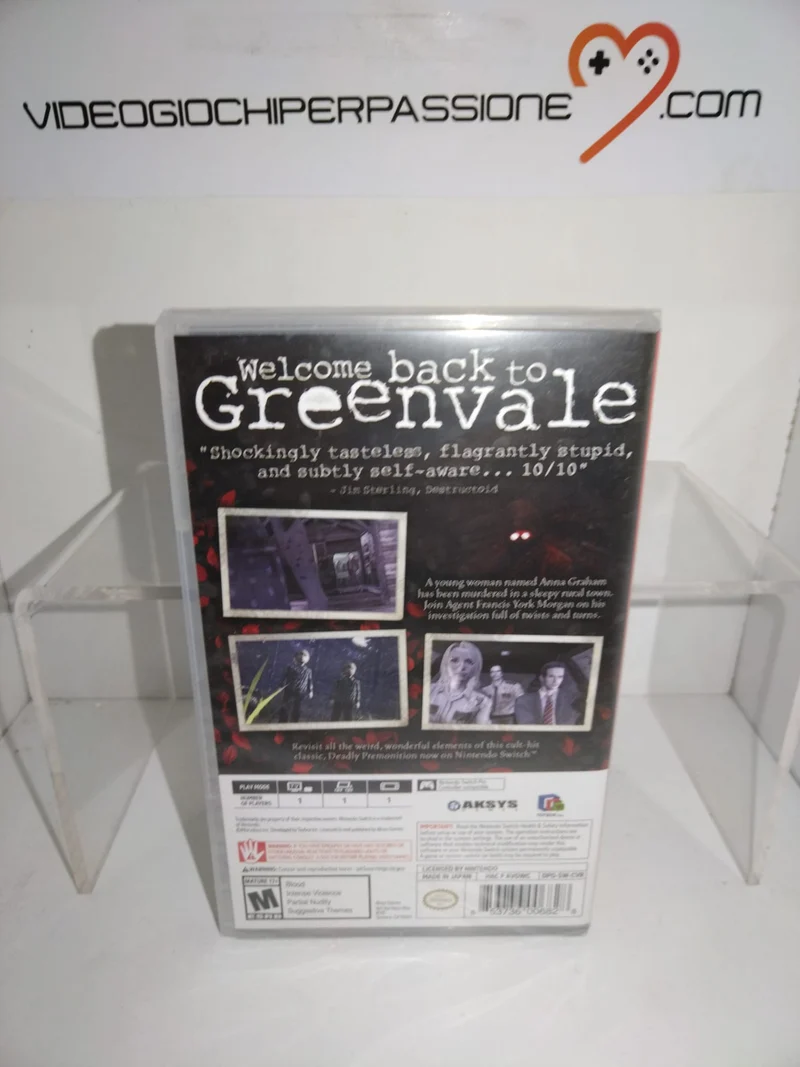 Deadly Premonition: Origins Nintendo Switch Edizione AMERICANA
