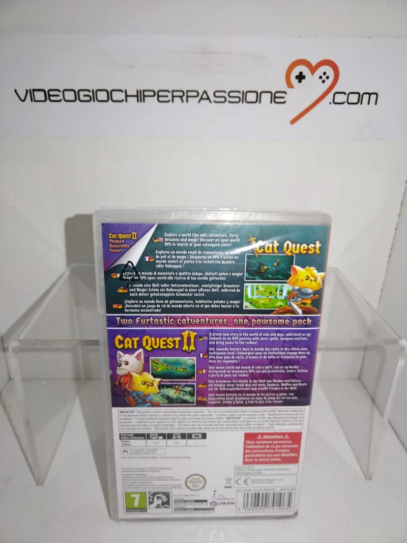 CAT QUEST + CAT QUEST 2 : PAWSOME PACK NINTENDO SWITCH EDIZIONE EUROPEA
