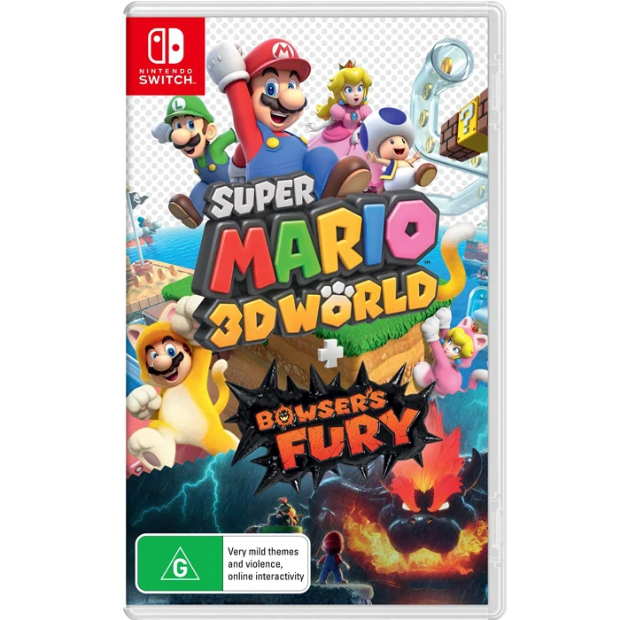 Nintendo Switch Super Mario 3D World + Bowser's Fury