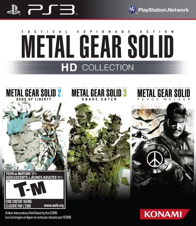 METAL GEAR SOLID HD COLLECTION PLAYSTATION 3 EDIZIONE AMERICANA