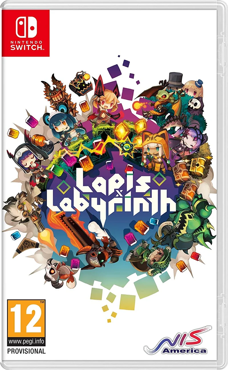 LAPIS X LABYRINTH LIMITED EDITION XL NINTENDO SWITCH EDIZIONE REGNO UNITO