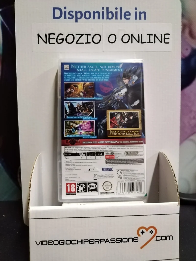 Bayonetta + Bayonetta 2 Nintendo Switch Edizione Regno Unito