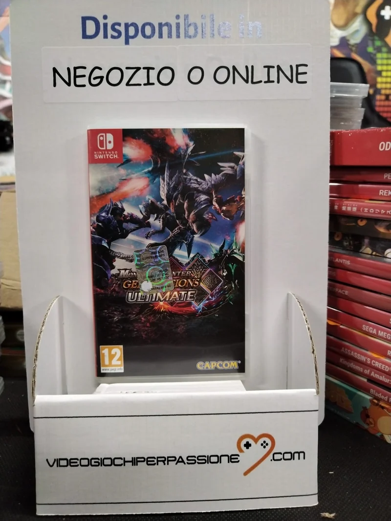 MONSTER HUNTER GENERATIONS ULTIMATE NINTENDO SWITCH VERSIONE ITALIANA
