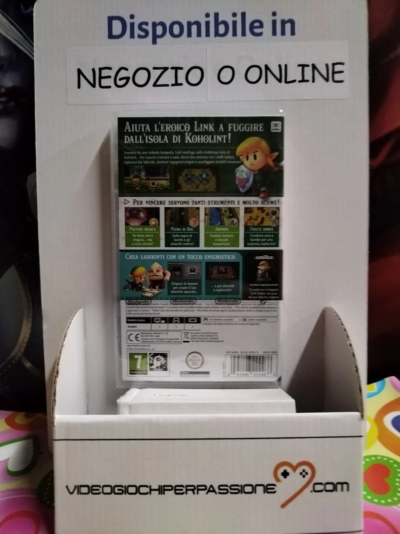 THE LEGEND ZELDA LINK'S AWAKENING NINTENDO SWITCH EDIZIONE ITALIANA