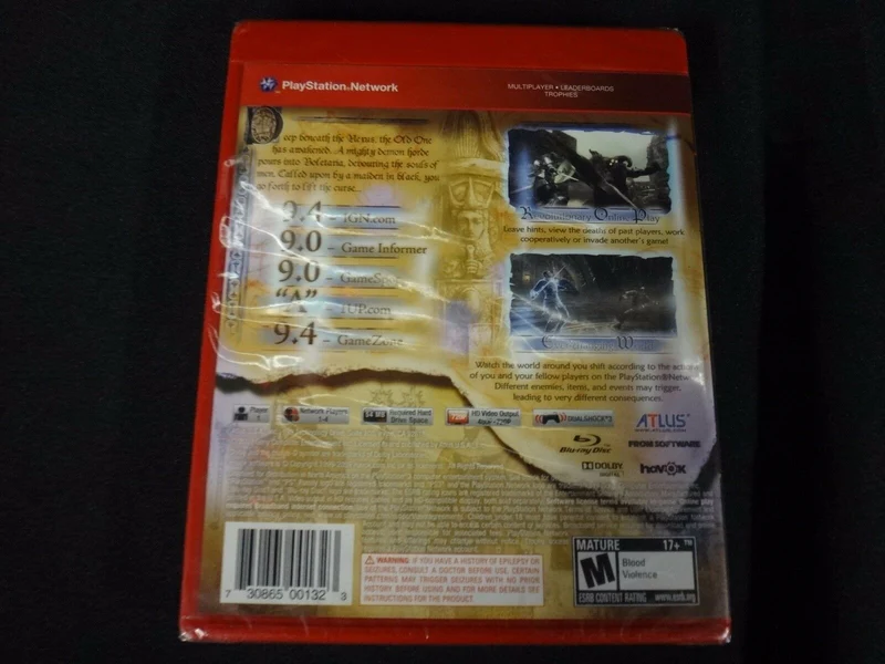 DEMON'S SOULS GREATEST HITS PLAYSTATION 3 EDIZIONE AMERICANA