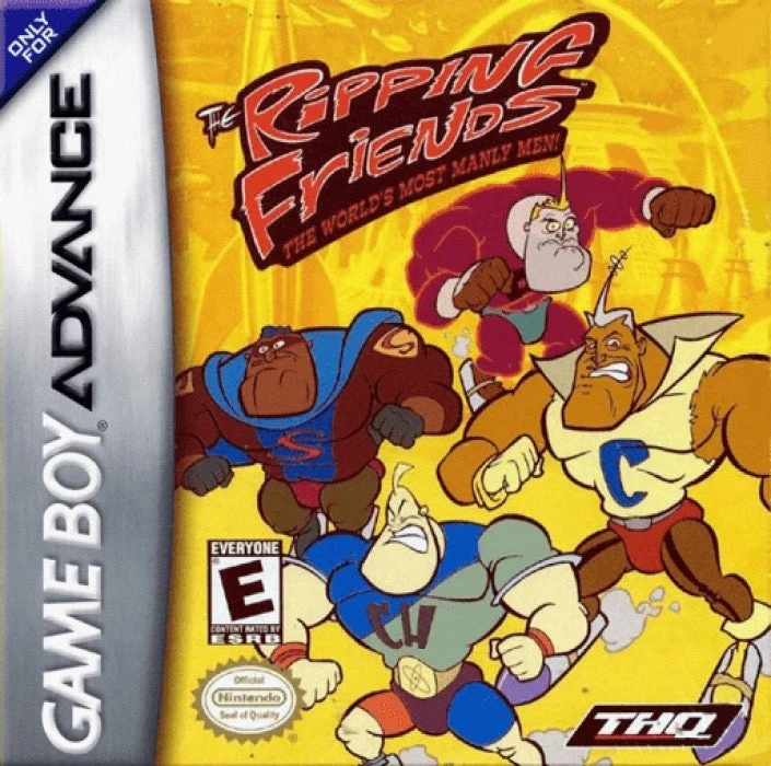 Ripping Friends World's Most Manly Men - Nintendo Game Boy Advance