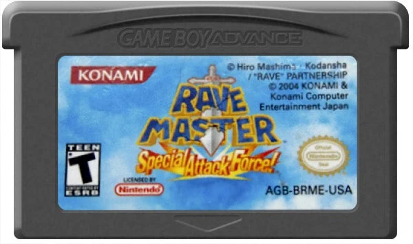 Rave Master Special Attack Force - Nintendo Game Boy Advance