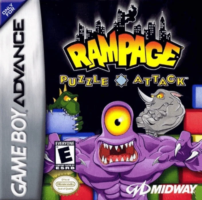 Rampage Puzzle Attack - Nintendo Game Boy Advance