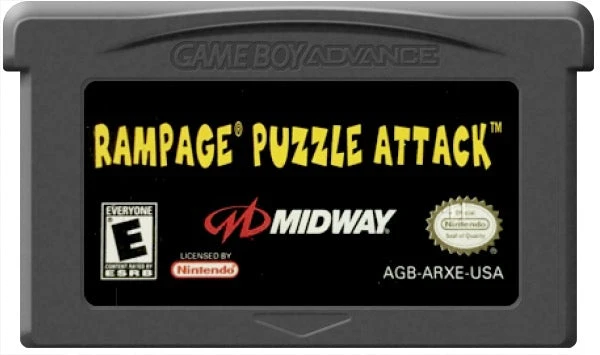 Rampage Puzzle Attack - Nintendo Game Boy Advance