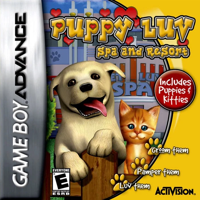 Puppy Luv Spa and Resort - Nintendo Game Boy Advance