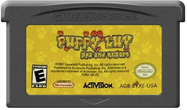 Puppy Luv Spa and Resort - Nintendo Game Boy Advance