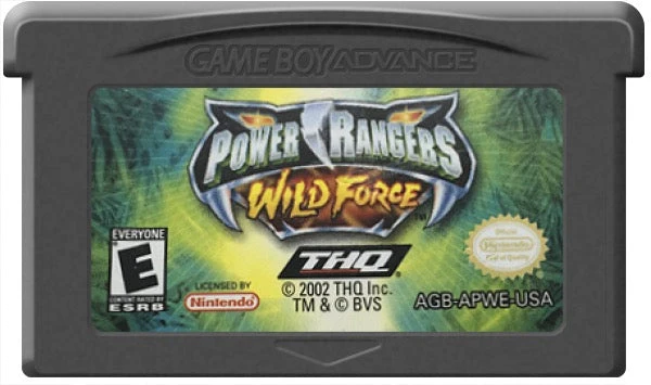 Power Rangers Wild Force - Nintendo Game Boy Advance