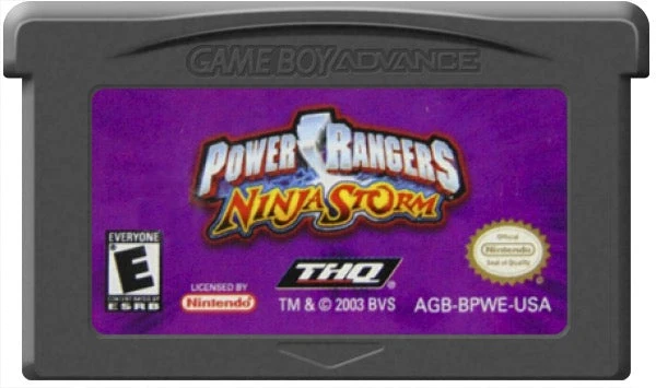Power Rangers Ninja Storm - Nintendo Game Boy Advance