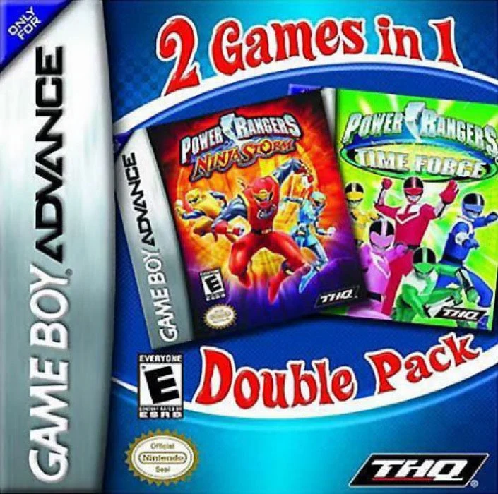 Power Rangers Double Pack - Nintendo Game Boy Advance