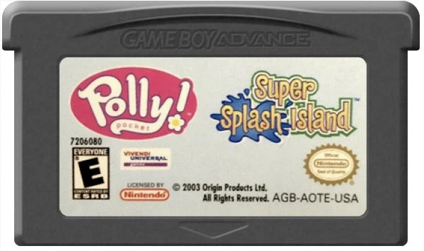 Polly Pocket Super Splash Island - Nintendo Game Boy Advance