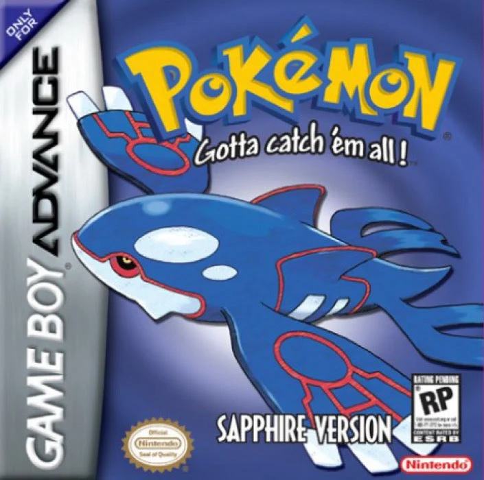 Pokemon Sapphire - Nintendo Game Boy Advance