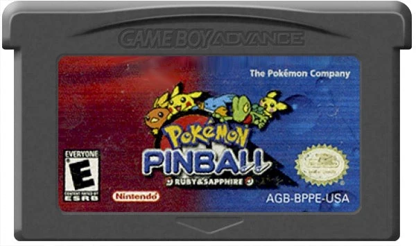 Pokemon Pinball Ruby and Sapphire - Nintendo Game Boy Advance