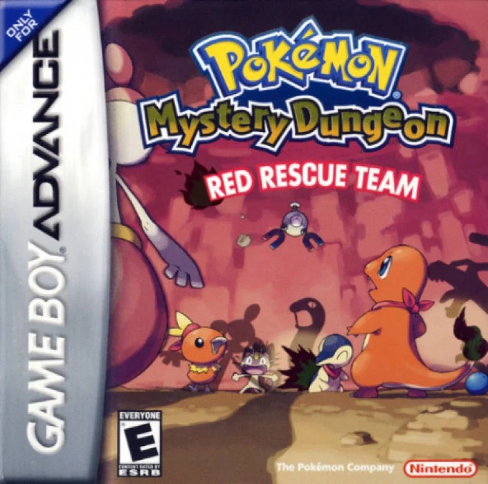Pokemon Mystery Dungeon Red Rescue Team - Nintendo Game Boy Advance