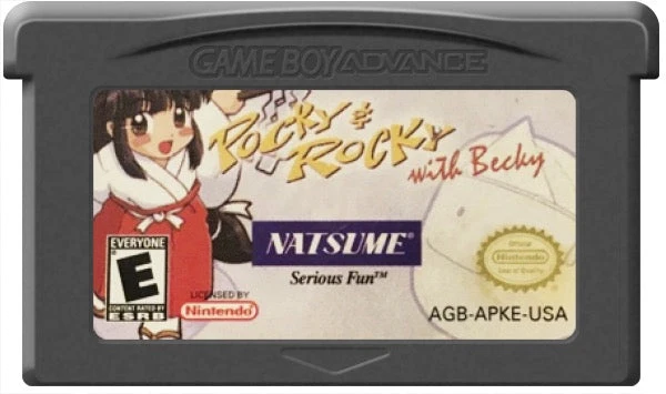 Pocky and Rocky With Becky - Nintendo Game Boy Advance