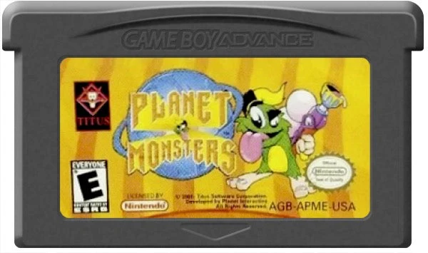 Planet Monsters - Nintendo Game Boy Advance