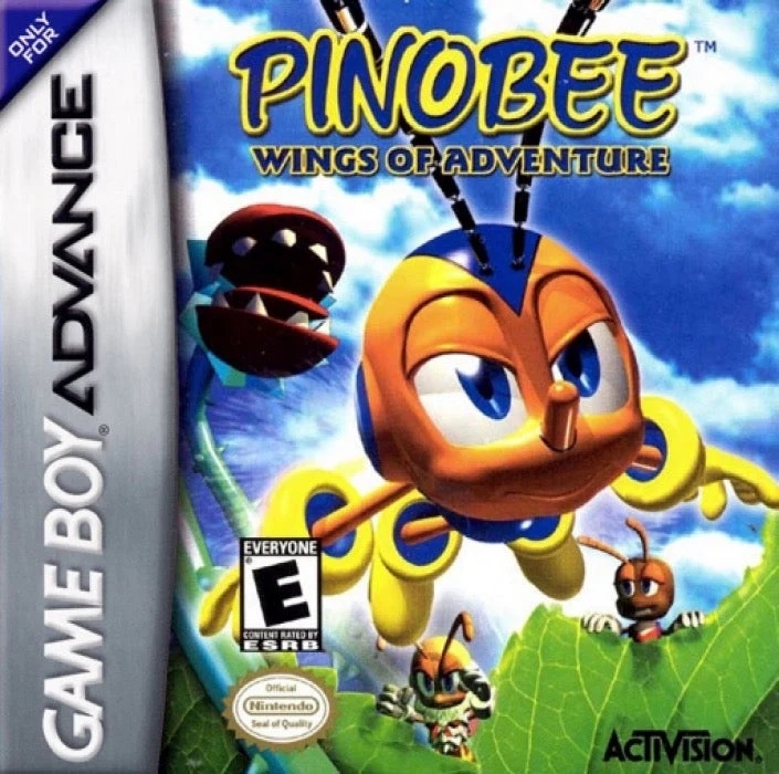 Pinobee Wings of Adventure - Nintendo Game Boy Advance