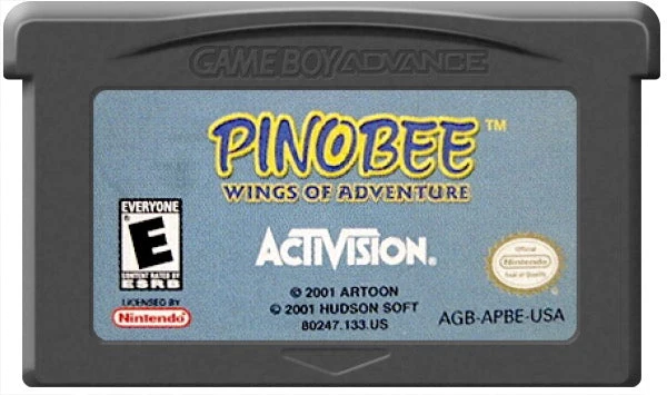Pinobee Wings of Adventure - Nintendo Game Boy Advance