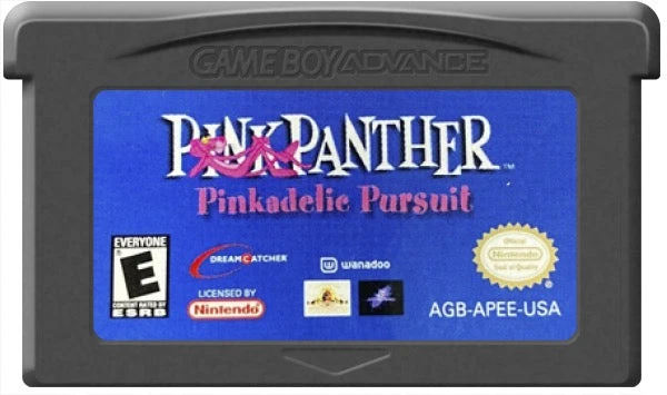 Pink Panther Pinkadelic Pursuit - Nintendo Game Boy Advance